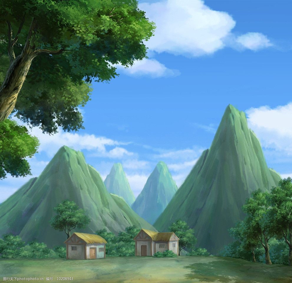 動(dòng)畫背景圖片 動(dòng)畫片中的視覺靈魂